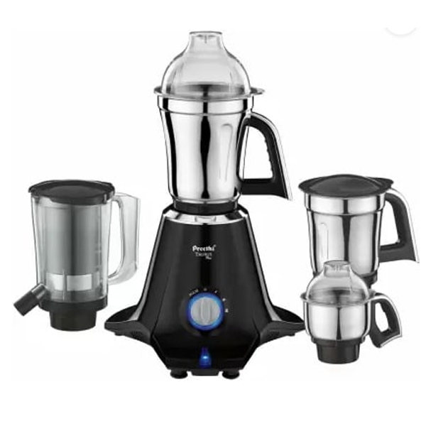 PREETHI MIXIE TAURUS PLUS 1000W MG 257 Juicer Mixer Grinder Black (TAURUSPLUS1000W)