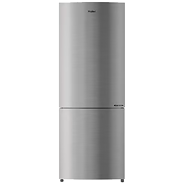 Haier 237 Litres 2 Star Frost Free Double Door Refrigerator with Inverter Technology (HRB2872BMS)