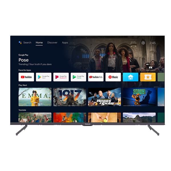 Panasonic 55 inch 4K Ultra HD LED Google TV with Google Assistant (TH55MX750DX)