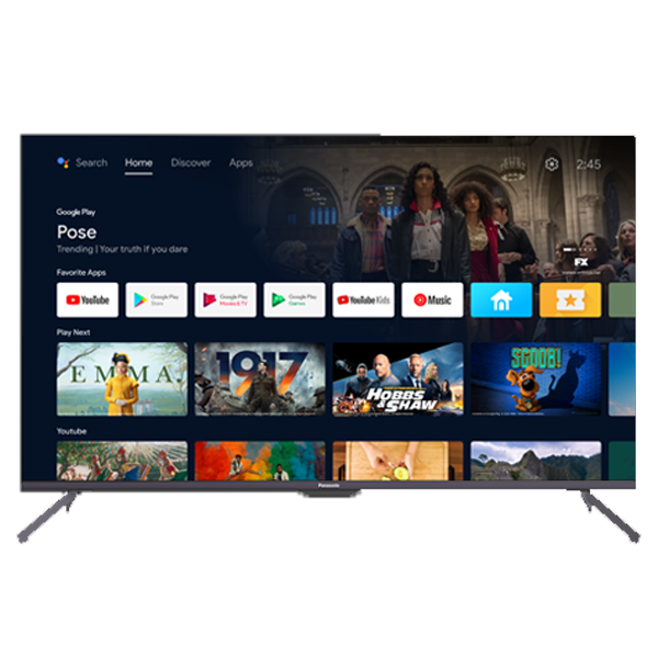 Panasonic 108 cm (43 inch) Ultra HD (4K) LED Smart Google TV (TH43MX750DX)