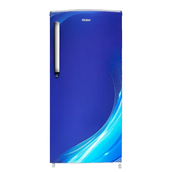 Haier 185 L, 2 Star, Marine Balgium Finish Direct Cool Single Door Refrigerator (HRD2062CMB)