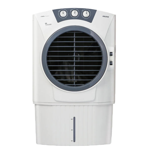 Voltas Grand 52 Desert Air Cooler (52L, Off-White, GRAND52DC)