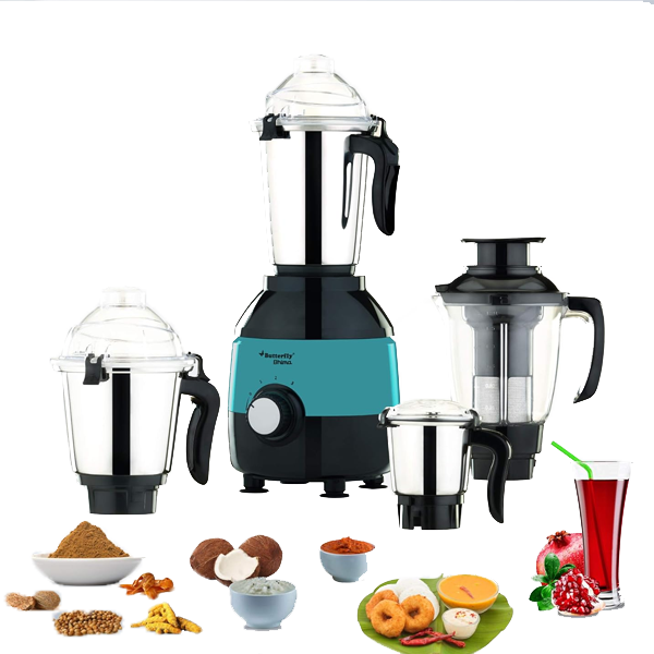 Butterfly Bhima1000W Mixer Grinder with 4 Jars (BHIMA1000W4JAR)