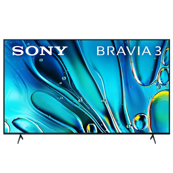 Sony 139 cm (55) BRAVIA 3 4K Ultra HD Smart LED Google TV (Black, K55S30)