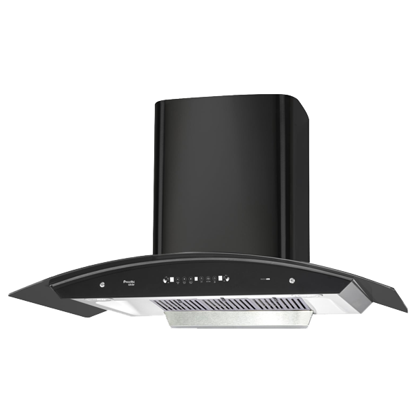 Preethi Chimney Alcor With Aluminium ,Black (ALCORKH210PLUS)