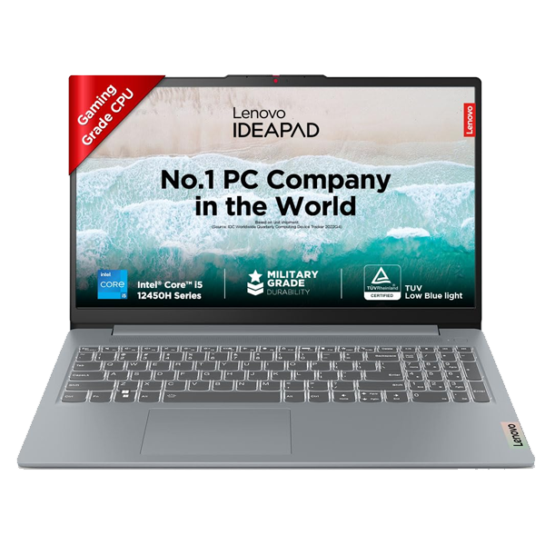 Lenovo IdeaPad Slim3 Laptop 12th Gen Core i5 16GB 512GB SSD Win11 Home (LENOVOIP83ER008GIN)