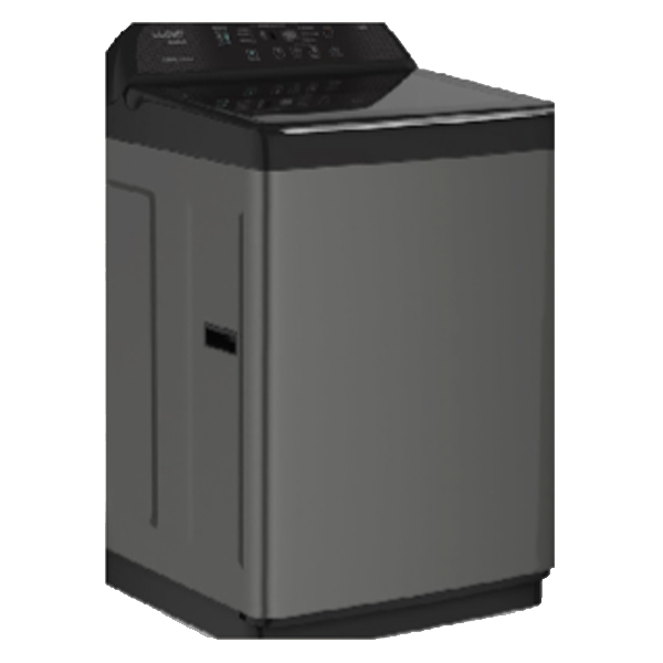 Lloyd 8 Kg 5 Star Fully Automatic Top Load Washing Machine with Soft Close Glass Lid (GLWT805EHPMB, Middle Black)