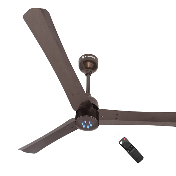 GORILLA Atomberg Renesa Matt Brown 48" Bldc Motor 1200 mm 3 Blade Ceiling Fan (48RENESASMARTPLUS)