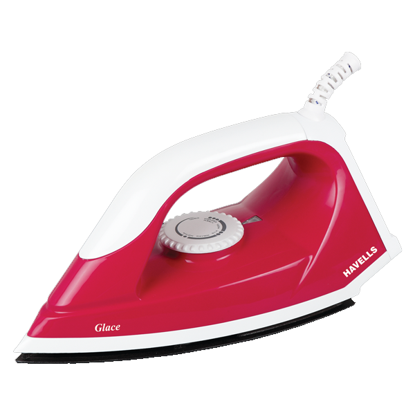 HAVELLS GLACE RUBY 750 W Dry Iron (GLACERUBY750W, Red)