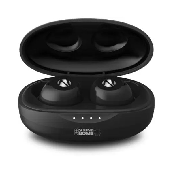 ZEBRONICS Zeb-Sound Bomb Q Bluetooth Headset  (Black, ZEBSOUNDBOMBQ)