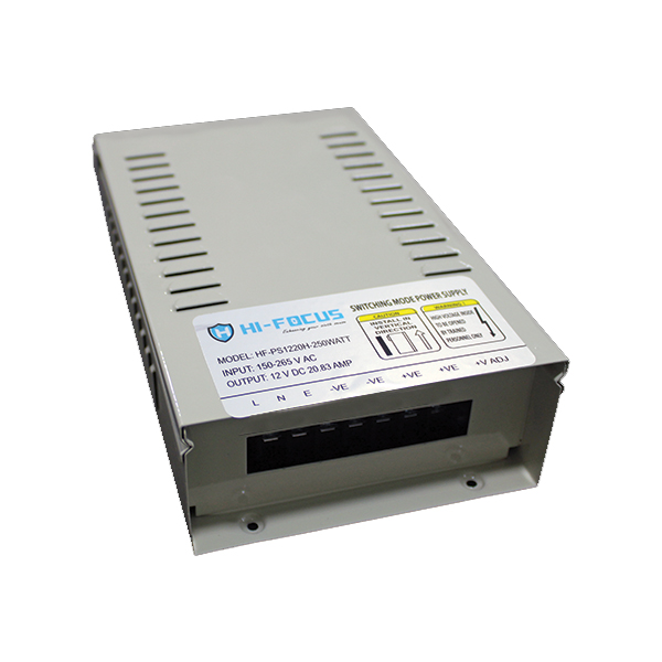 Hi Focus CCTV 4 Channel Power Supply (HIFOCUSPOWERSUPPLY4C)