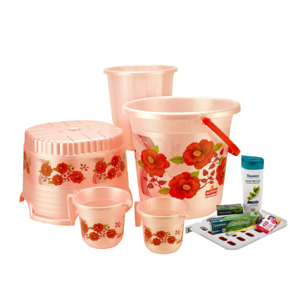 PLASTIC BATH SET (BATHSET)