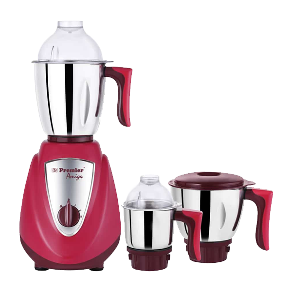 Premier Amiga Mixer Grinder ,3 Jars 750 Watts (AMIGA750W)