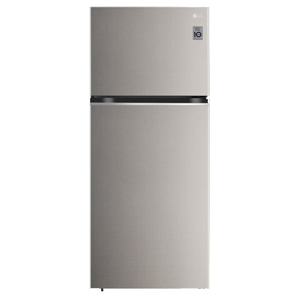 LG 398 Litres 2 Star Frost Free Double Door Convertible Refrigerator with Smart Diagnosis (GLS422SUSY, Urban Steel)