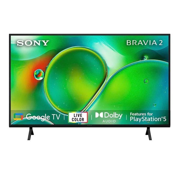 Sony 43 inch (108cm) BRAVIA 2 4k Ultra HD Smart LED Google TV with High Dynamic Contrast Enhancer (2024, K43S20)