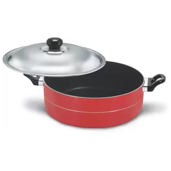 Pigeon Biryani Premium with Lid Pot 8.5 L with Lid -Aluminium, Non-stick (NONSTICJBIRIYANIPOT)