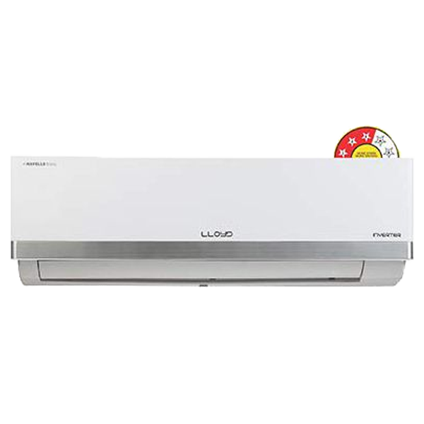 Llyod 1.5 Ton 3 Star Split AC Inverter,White (1.5TGLS18I3FOSEV3S)