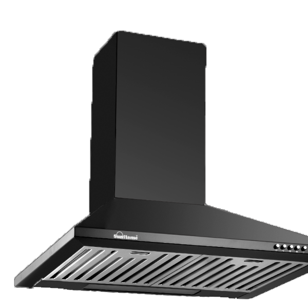 SUNFLAME NOVA 60 BK Auto Clean Wall Mounted Chimney (NOVA60BK)