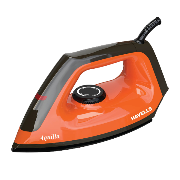 Havells aquilla 1000 W Dry Iron  (AQUILLA, Orange)