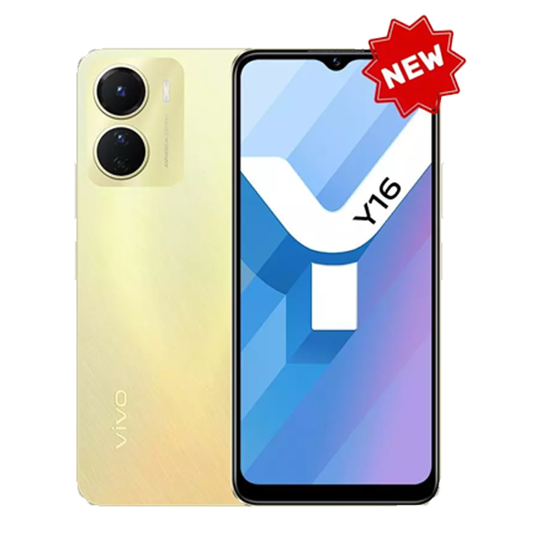 Vivo Y16 (4GB RAM, 64GB, Stellar Black) (Y16464GB)