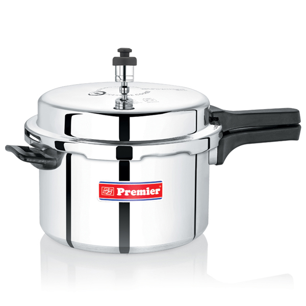 Premier 5.5 L Induction Bottom Pressure Cooker , Aluminium (5.5LNETRAAALU)