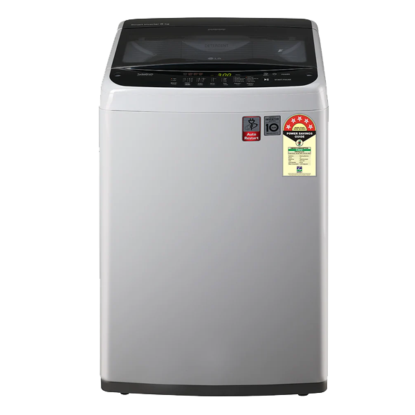 LG 8.0 Kg 5 Star Smart Inverter Fully-Automatic Top Loading Washing Machine (T80SPSF2Z)