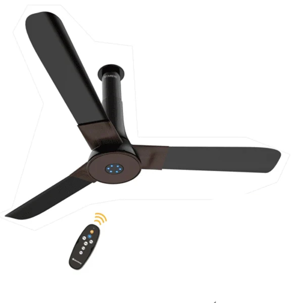 Atomberg Studio Plus 1200 mm BLDC Motor with Remote 3 Blade Ceiling Fan (Earth Brown) (48STUDIOPLUS)