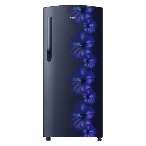 IFB 187 L 3 Star Single Door Direct Cool Refrigerator (Blue-Flower, IFBDC2133FBH)