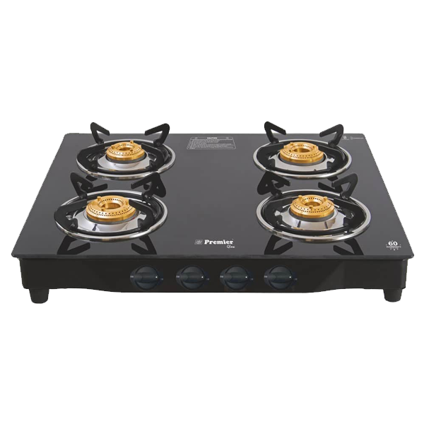 Premier Glow Glass Top Stove 4 Burner (4BGLOWGT)