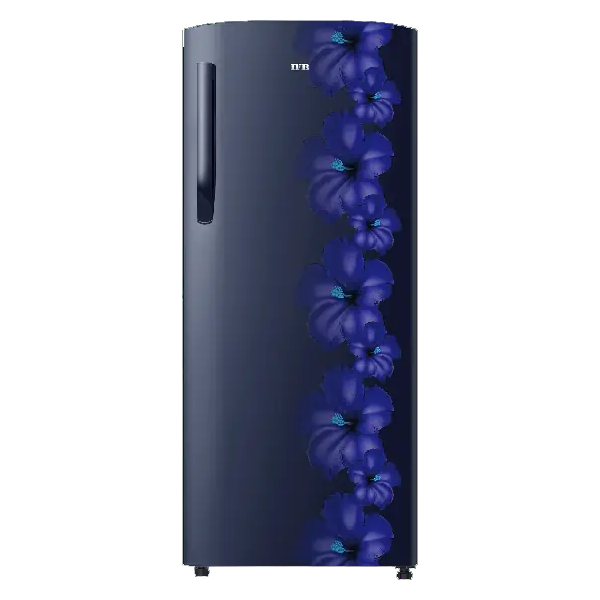 IFB 222 L 3 Star Single Door Direct Cool Refrigerator (Blue - Flower, IFBDC2483FBH)