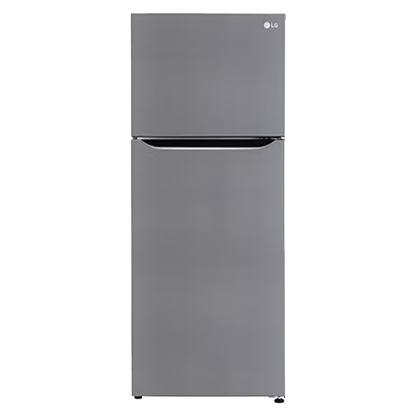 LG 446 Litres 1 Star Frost Free Double Door Convertible Refrigerator with Smart Diagnosis (GLT502CPZR, Shiny Steel)