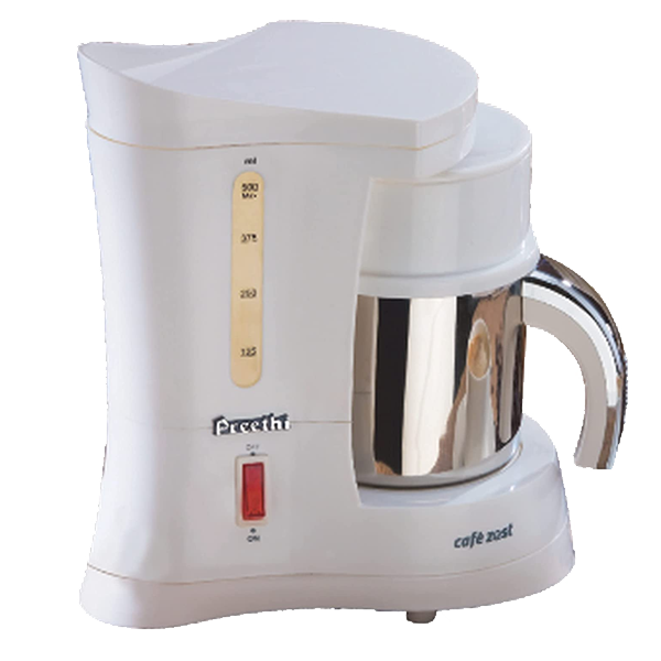 Preethi Cafe Zest CM 210 10 Cups Coffee Maker - White (COFFEEMAKERNEWCAFEZE)