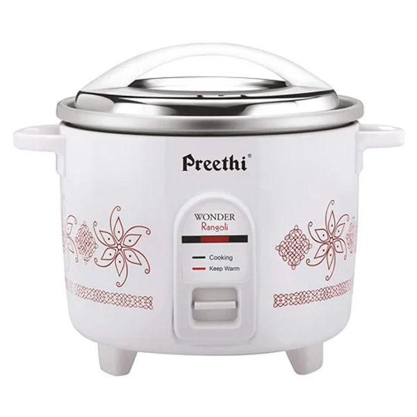 Preethi 1.8L Rangoli Rice Cooker (RANGOLI1.8L)