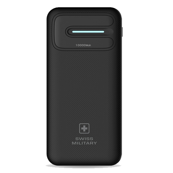 SWISS MILITARY 10000 mAh Power Bank (12 W, Fast Charging) Lithium Polymer (SMPBJOLT10K)