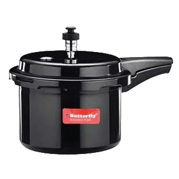 Butterfly Elegant Plus 5 L Induction Bottom Pressure Cooker  (Hard Anodized) (5LELEGANTPLUS)