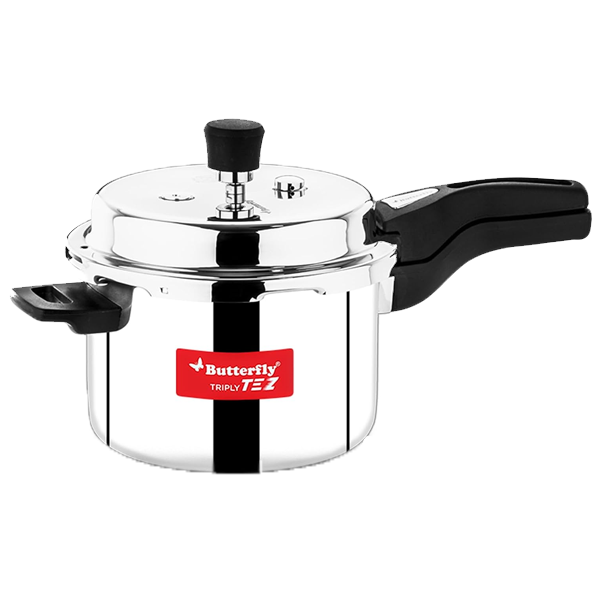 Butterfly Tez Triply 5 Ltr Pressure Cooker (5LTEZSS)