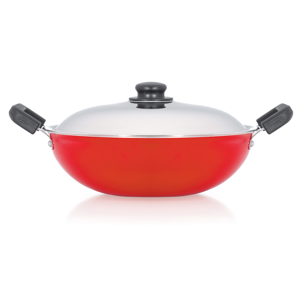 Premier Non Stick Kadai with Stainless Steel lid (24CMKADAI)