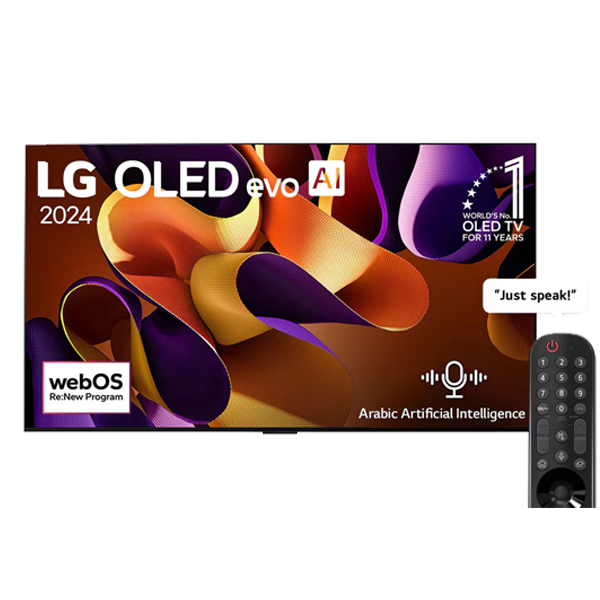 LG evo G4 97 inch, 4K Ultra HD OLED TV, Black (OLED97G46)