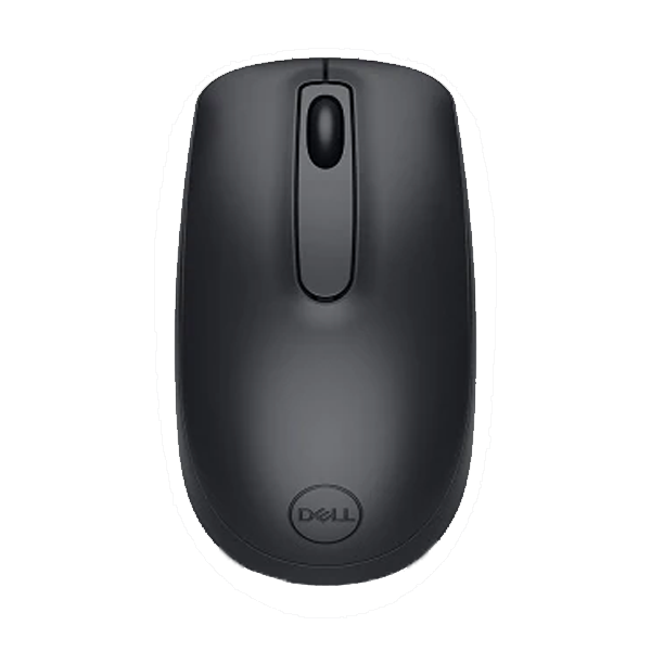 Dell WM118 Wireless Optical Performance Mouse (1000 dpi, Ambidextrous Design, DELLWM118, Black)