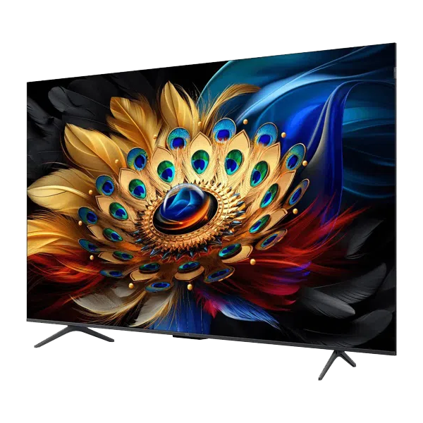 TCL 189 cm (75 inches) 4K Ultra HD Smart QLED Google TV (Black, TCL75C655)