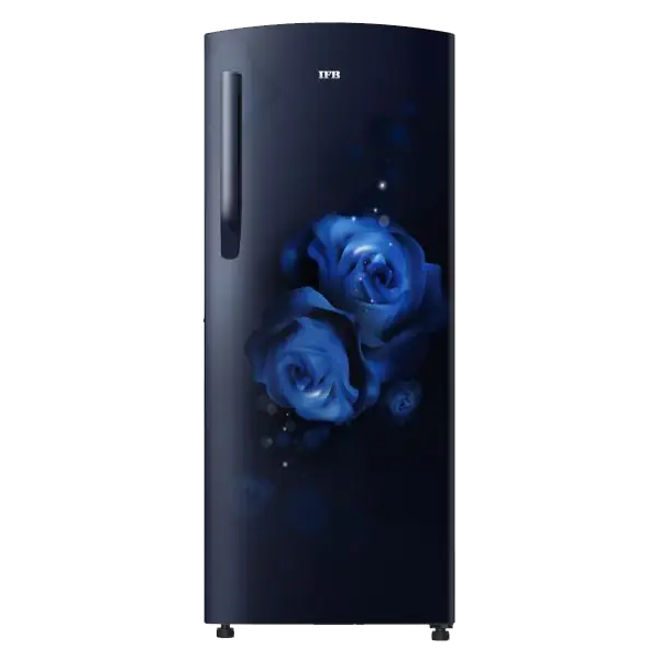 IFB 206 L 4 Star Single Door Direct Cool Refrigerator (Blue - Flower, IFBDC2324IBV)