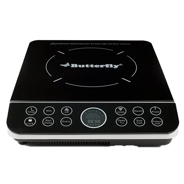 BUTTER FLY VECTOR PLUS INDUCTION COOKTOP (VECTORPLUSPOWERHOB)