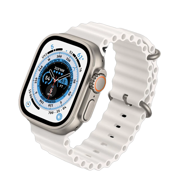 Hapipola Go Smartwatch ,White Strap (HAPIPOLASWGO)