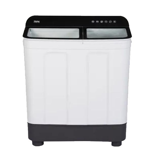 Haier 8.5 Kg 5 Star Voltex Pulsator Semi-Automatic Top Load Washing Machine (HTW85178BKN, 2023 Model)