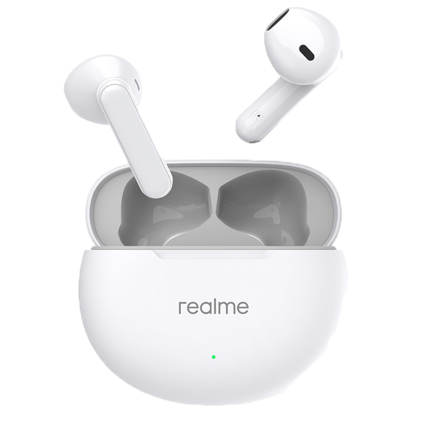 Realme Buds T01 Truly Wireless in-Ear Earbuds with AI ENC for Calls (13mm Dynamic Bass Driver, Upto 28Hrs Battery, 88mm Latency, Bluetooth V5.4 & Google Fast Pair, REMEBT01)