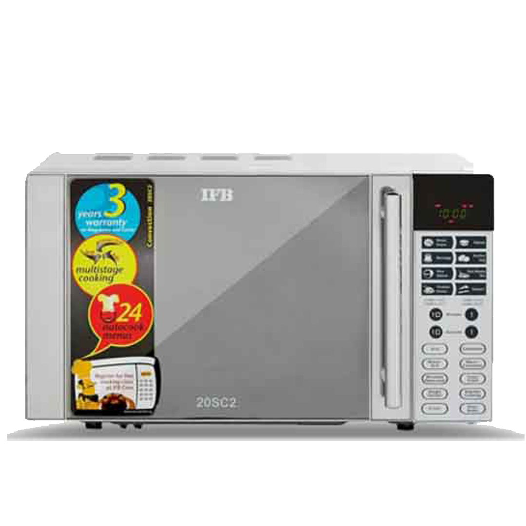 IFB 20 L Convection Microwave Oven (MWO20SC2, Silver)