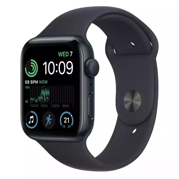 Apple Watch SE with Sports Band 44mm (IWSEGPS44MMMIDNTALSP)