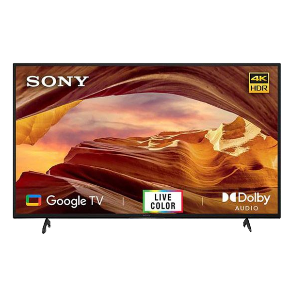 Sony Bravia 139 cm (55) 4K Ultra HD Smart LED Google TV (KD55X75L, Black)