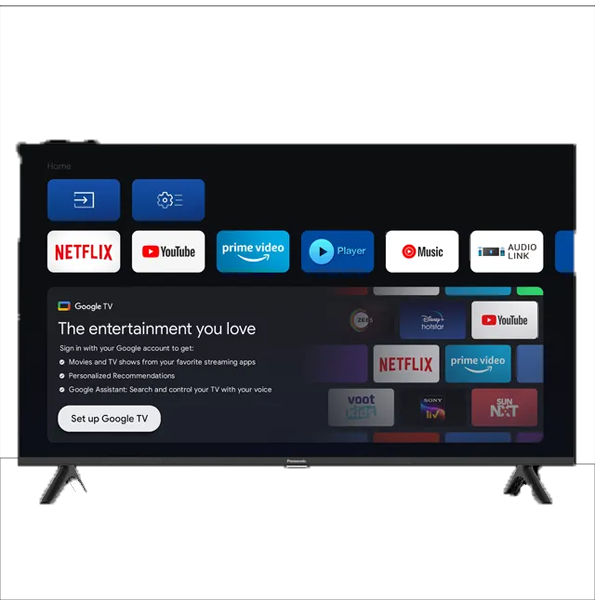 Panasonic 80 cm (32 inch) HD LED Smart Google TV with Dolby Digital Audio (TH32MS680DX)