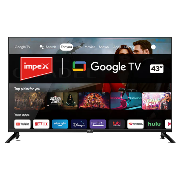 Impex EvoQ 43 inches Full HD LED TV,Black (IMPEXEVOQ43S3RL)